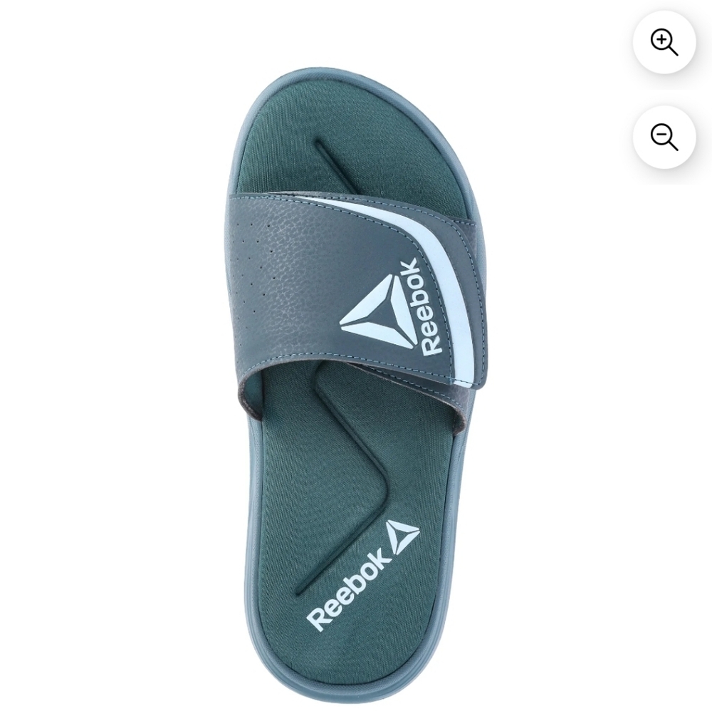 Reebok Geeen Delta Flow Slide Sandals - 9